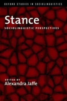 Image of Stance by Alexandra Jaffe Book