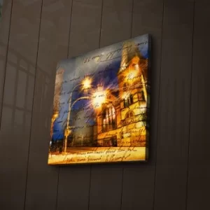 Image of 4040?ACT-30 Multicolor Decorative LED Lighted Canvas Painting
