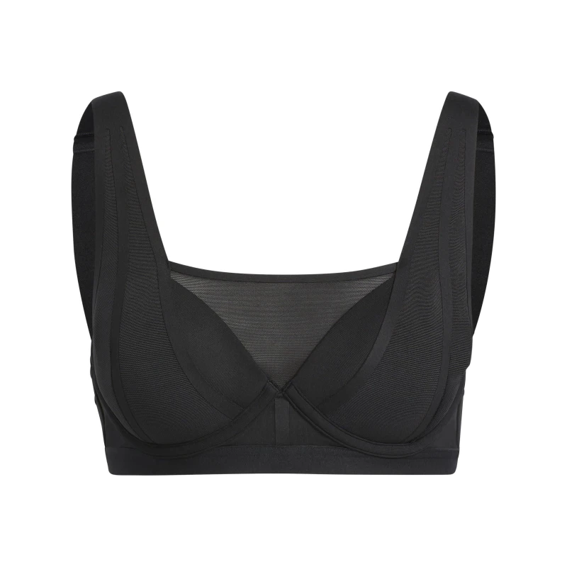 Image of adidas High Impact Luxe Sports Bra Womens - Black 30A