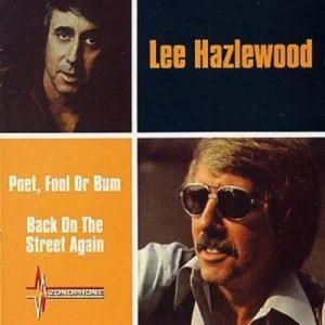 Image of Poet Fool Or Bum/back On the Street Again by Lee Hazelwood CD Album