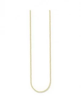 image of Thomas Sabo Gold Plated Sterling Silver Belcher Chain