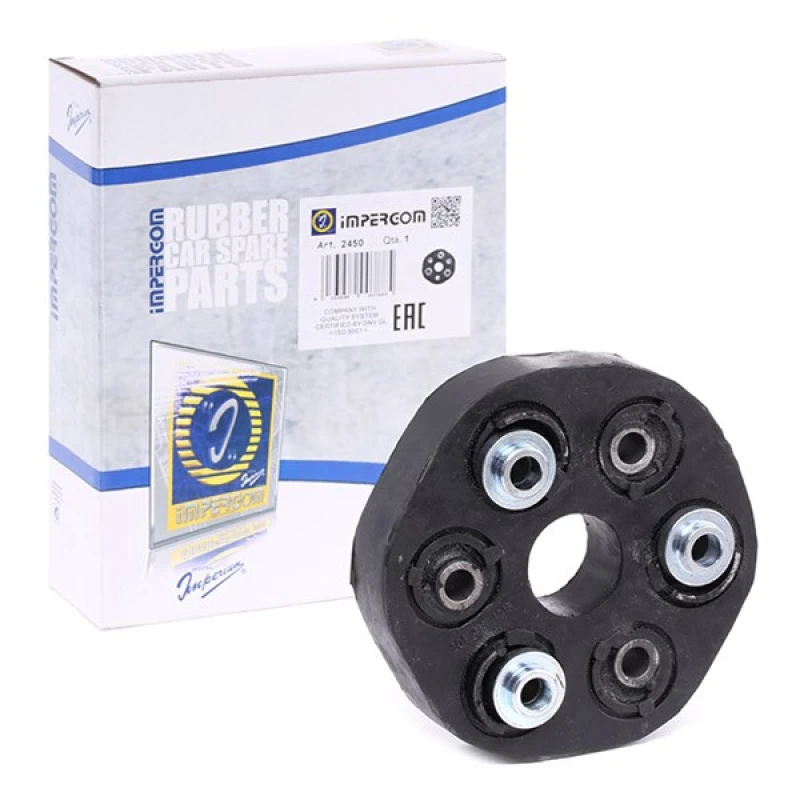 Image of Original IMPERIUM 2450 Drive Shaft Coupler Ø: 123mm, Bolt Hole Circle Ø: 80mm Joint,propeller shaft (1427)