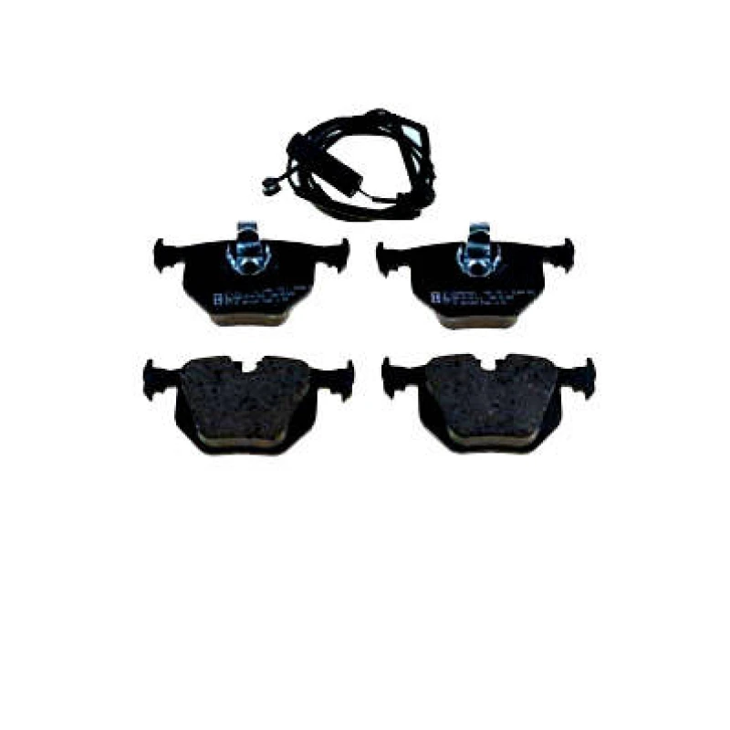 Image of ZIMMERMANN 21282.170.1 Brake pad set Rear Axle, incl. wear warning contact, Photo corresponds to scope of supply Brake Pad Set,disc brake (402)