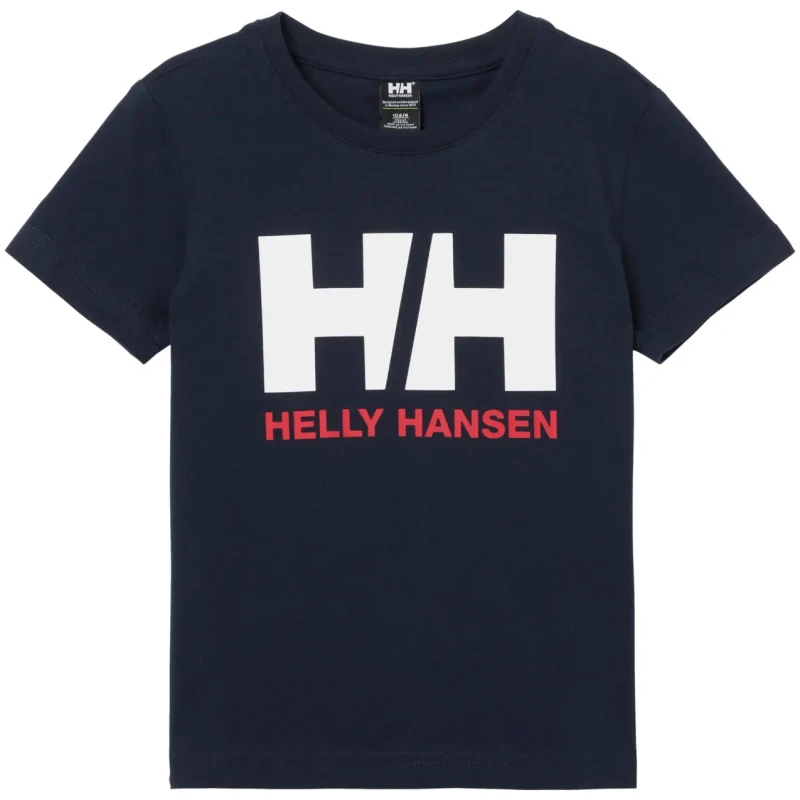 Image of Helly Hansen Kid's T-Shirt Helly Hansen Hh Logo Bleu Unisex 5 ans