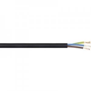 Image of Flexible cable H05VV F 3 G 1.50 mm Black LappKabel