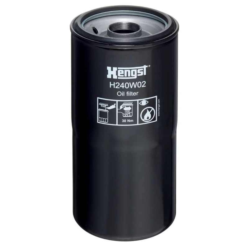 Image of Oil filter HENGST FILTER H240W02