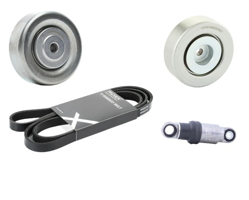 Image of RIDEX 542R0208 V-ribbed belt set V-Ribbed Belt Set (542)