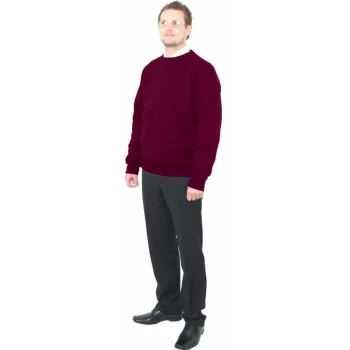 Image of 65/35 Premium Burgundy Sweatshirt - XX-Large - Tuffsafe