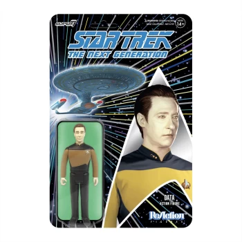 image of Super7 Star Trek The Next Generation ReAction Figure - Data