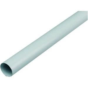 Image of Wickes Interior Multi Rail Tube - 25mm x 2.44m White