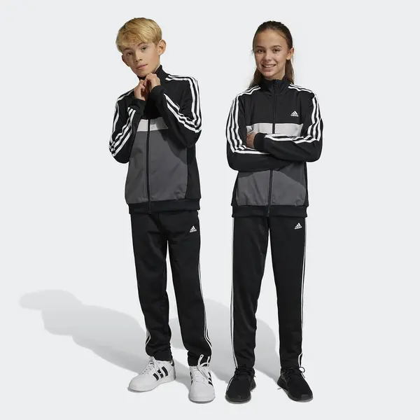 image of adidas Boys Essentials Tiberio Tracksuit - Size 7 - 8 Years