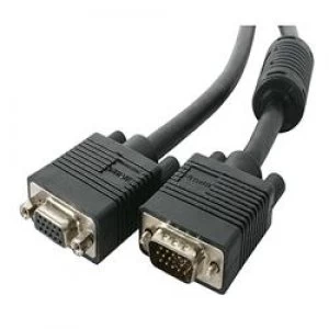 Image of StarTech.com 15m Coax High Resolution Monitor VGA Video Extension Cable - HD15 M/F