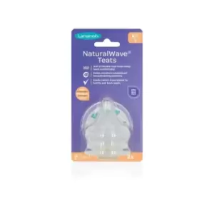Image of Lansinoh Silicone Bottle Teats Slow Flow, One Size