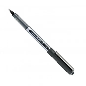 image of Uni Ball Eye Micro UB 150 Rollerball Pen Line 0.2mm Tip 0.5mm Black 12 Pack