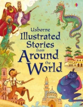 Image of Usborne Illustrated Stories from around the World by Lesley Sims Book