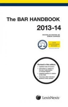 Image of The Bar Handbook 2013-2014 by Nicholas Bacon Paperback