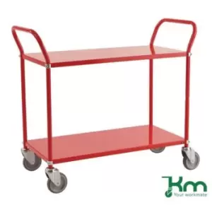 Image of Slingsby Konga Two Tier Trolley - Red