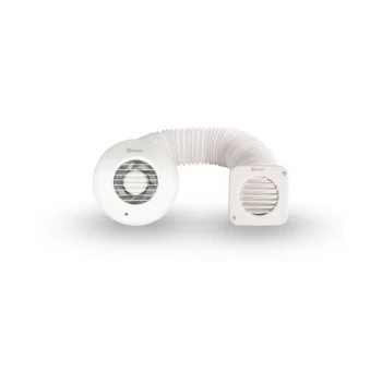 Image of Simply Silent DX100BT Complete Round Shower Fan - Xpelair