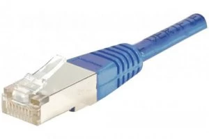 10m RJ45 Cat6 FUTP Blue Patch Cable