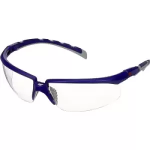 3M S2001AF-BLU Safety glasses Anti-fog coating, Anti-scratch coating, Angle adjustable Blue, Grey DIN EN 166 - main image