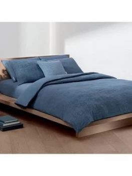 Image of Calvin Klein Link Knit Jacquard Duvet Cover - Ks
