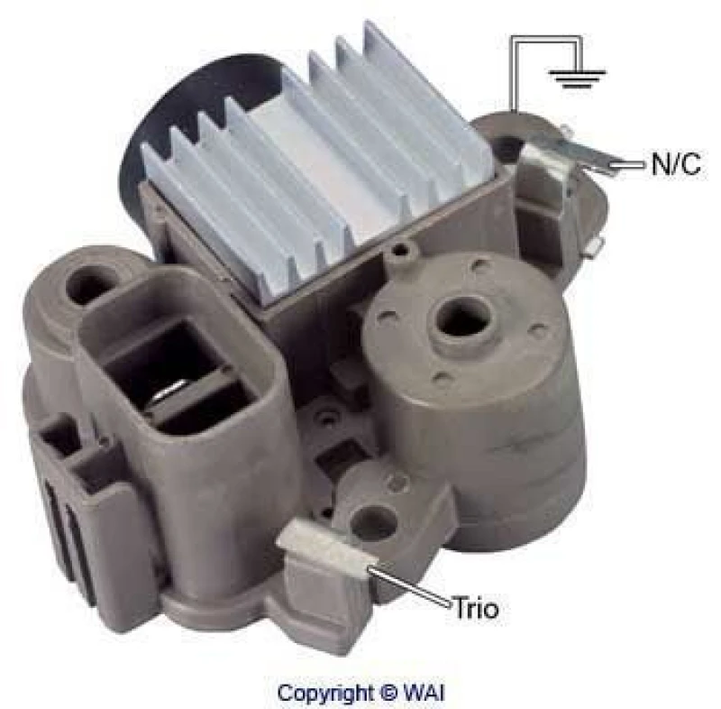 Image of WAI Alternator voltage regulator WAI IY028