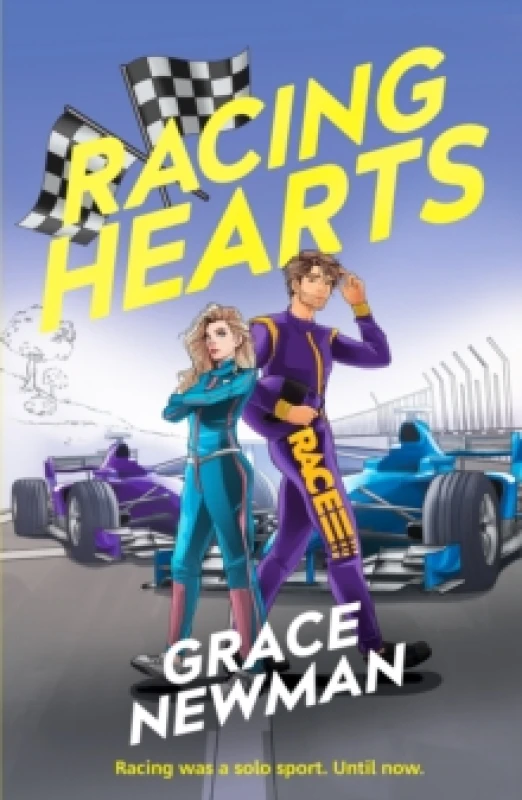 Image of Racing Hearts : A spicy, rivals to lovers F1 romance Paperback / softback