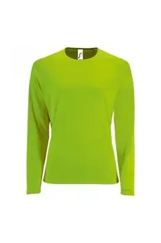 Image of Sporty Long Sleeve Performance T-Shirt