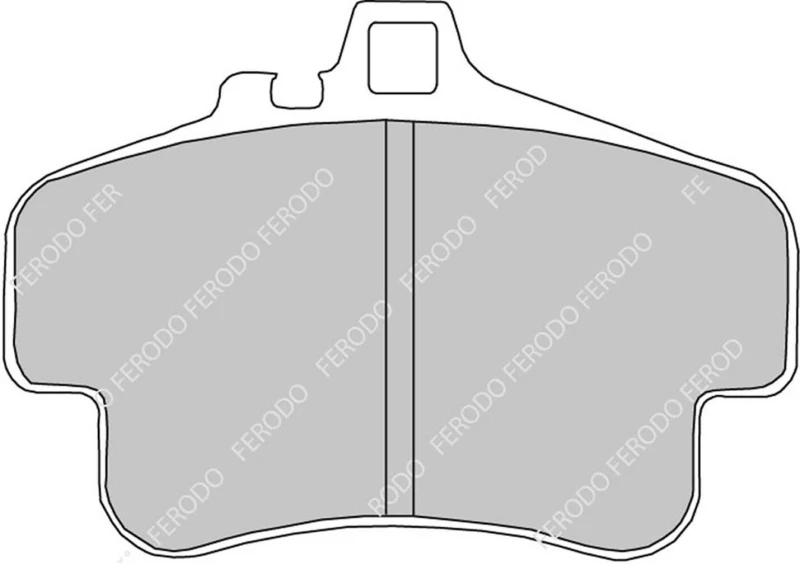 Image of FERODO RACING Brake pad set FERODO RACING FDS1435