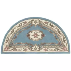 Image of Origins Shensi Rug Blue 67 x 127cm Half Moon