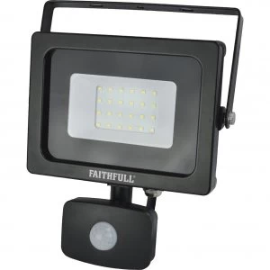 image of Faithfull Security Light With Pir 1600 Lumen 240v