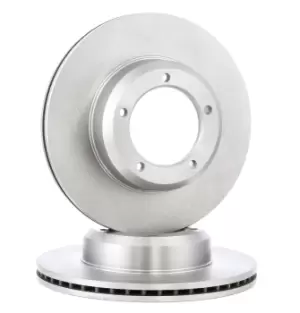 Image of RIDEX Brake disc LAND ROVER 82B0987 LR017952,FTC902,LR017952 Brake rotor,Brake discs,Brake rotors