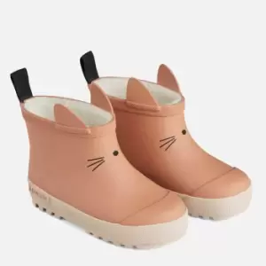 Image of Liewood Kids Jesse Thermo Rainboot - Tuscany Rose/Sandy Mix - UK 6 Toddler