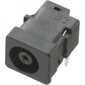 Image of Conrad Components Low power connector Socket horizontal mount 5.5mm 1mm