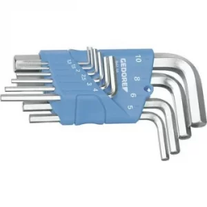 image of Gedore Allen Allen key set 10 Piece