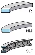 image of Piston Ring Kit 800071010000 by Kolbenschmidt