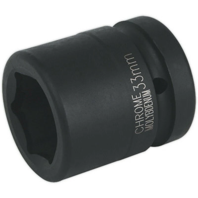 Image of Loops 33mm Forged Impact Socket - 1" Sq Drive - Chromoly Impact Wrench Socket Multi