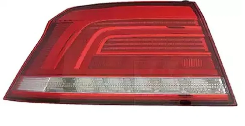Image of VAN WEZEL 5742921 Rear light Outer section, with bulb holder, Left, LED Combination Rearlight (391)