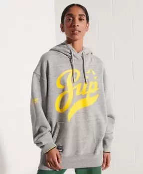 image of Superdry Strikeout Oversized Hoodie