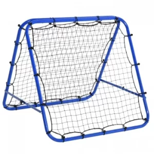 image of HOMCOM PE Mesh Double-Sided Outdoor Rebounder Net Blue