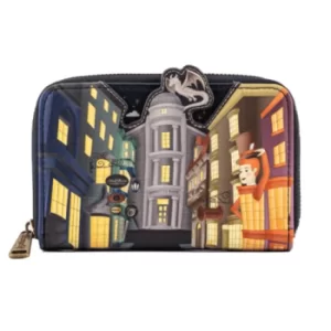 Image of Loungefly Harry Potter Diagon Alley Zip Around Wallet