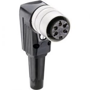 Image of DIN connector Socket right angle Number of pins 3 Silver Lumberg WKV 30