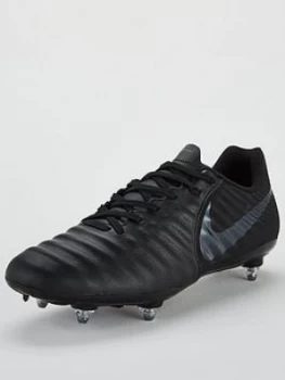 Image of Nike Mens Tiempo Legend Academy Soft Ground Football Boot Black Size 10 Men