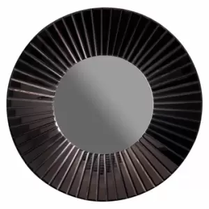 Image of Crossland Grove Laxton Black Wall Mirror 800Mm