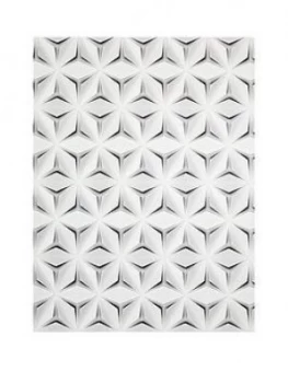 image of Arthouse 3D Diamond White Wallpaper