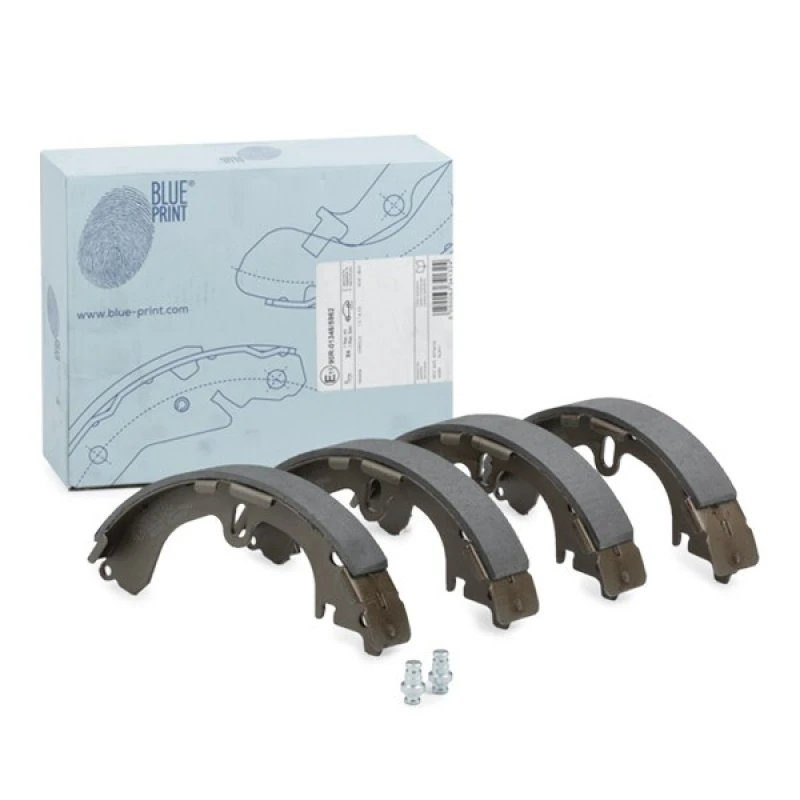 Image of Blue PRINT ADT34132 Brake Shoes Rear Axle, Ø: 200mm Brake Shoe Set (70)