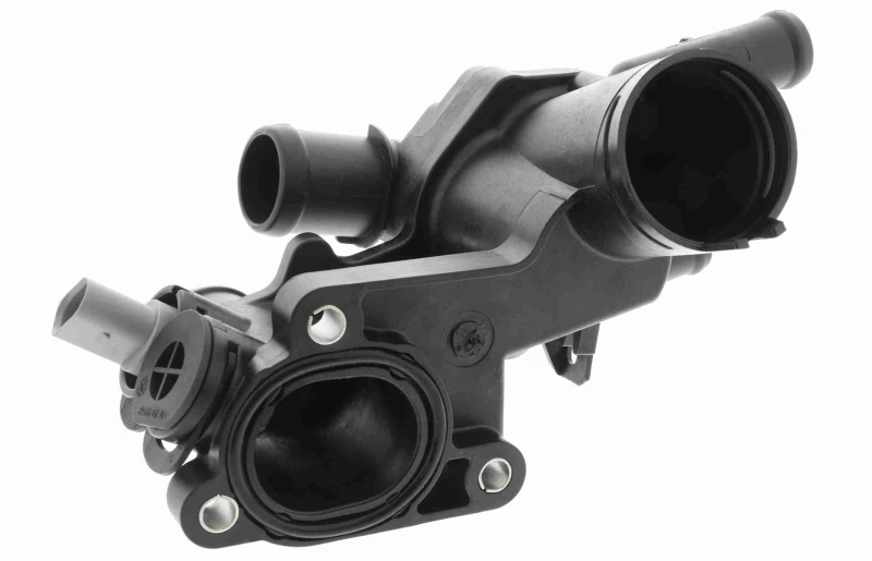 Image of VEMO V15-99-2079 Engine thermostat Original VEMO Quality, Opening Temperature: 98°C, Switch Point: 83°C, with housing, with sensor Thermostat,coolant