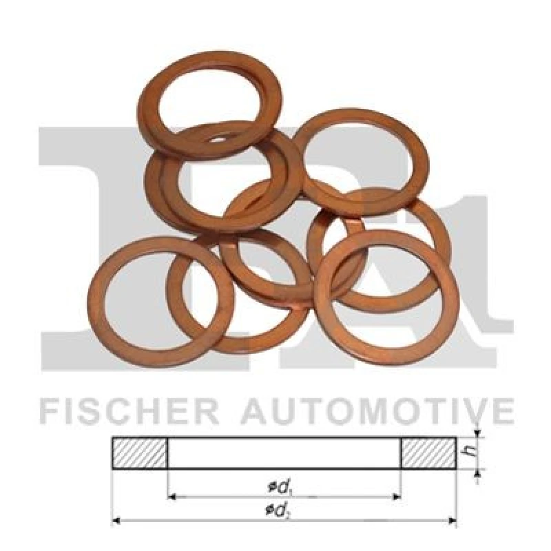 Image of FA1 Seal Ring FA1 875.761.010