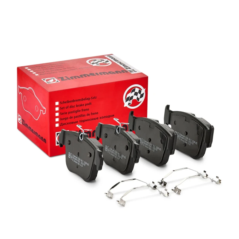 Image of ZIMMERMANN Brake pad set ZIMMERMANN 26206.160.2