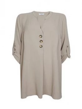 Image of Evans Button Overhead Shirt - Neutral